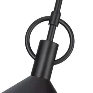 Dahlia-1LT-Black-Pendant-1