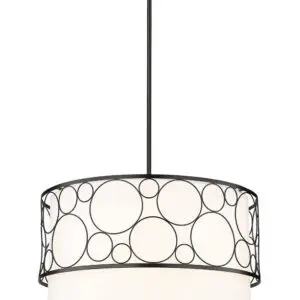 Kendall 4-Light Pendant in Matte Black