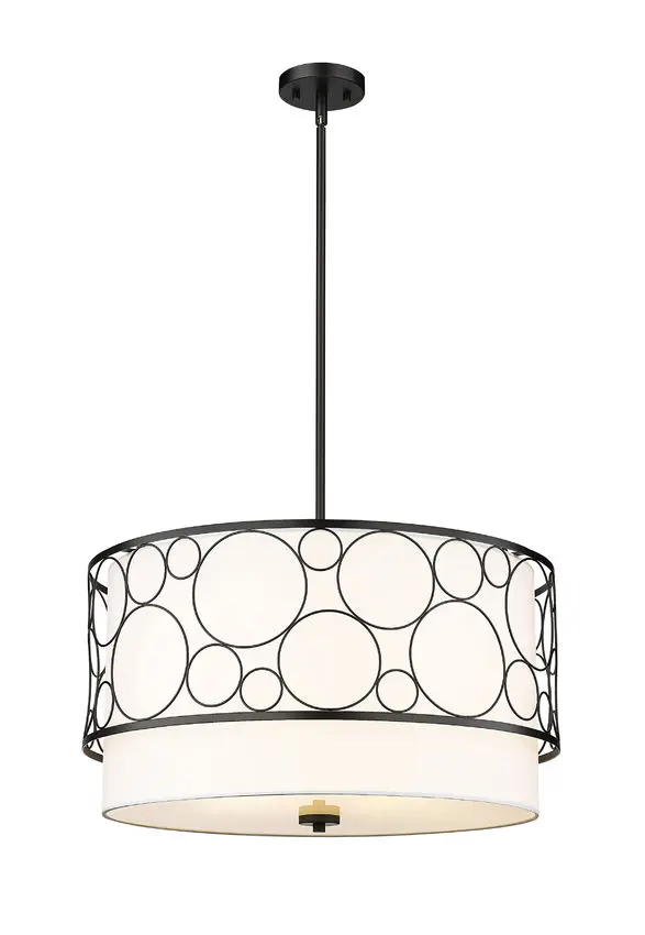 Kendall 4-Light Pendant in Matte Black