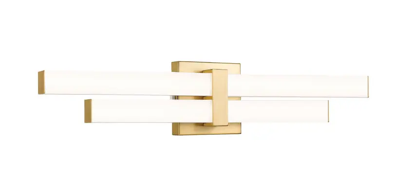 Zane Modern Gold Vanity Light