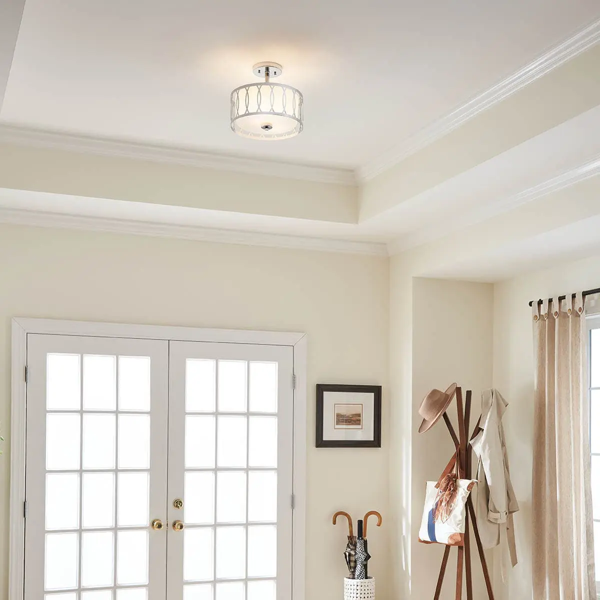 Ceiling Light Semi-Flush Mount 2-Light - Image 2