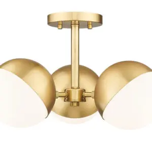 Realm Sphere Semi Flush Mount