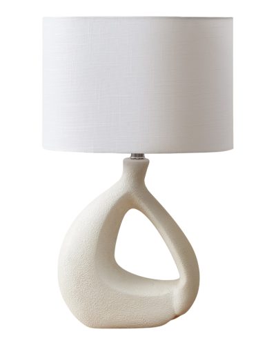 23H-TABLE-LAMP-IVORY-RESIN-IVORY-SHADE