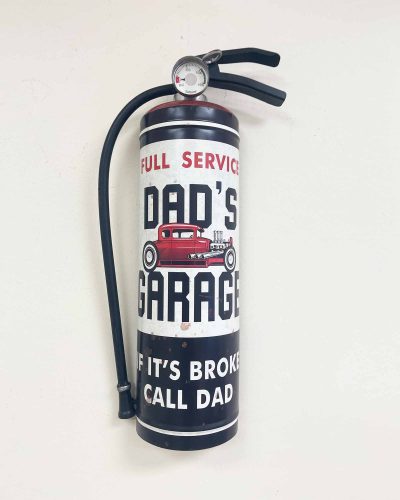 Dads-Garage-Metal-Fire-Extinguisher-Decor
